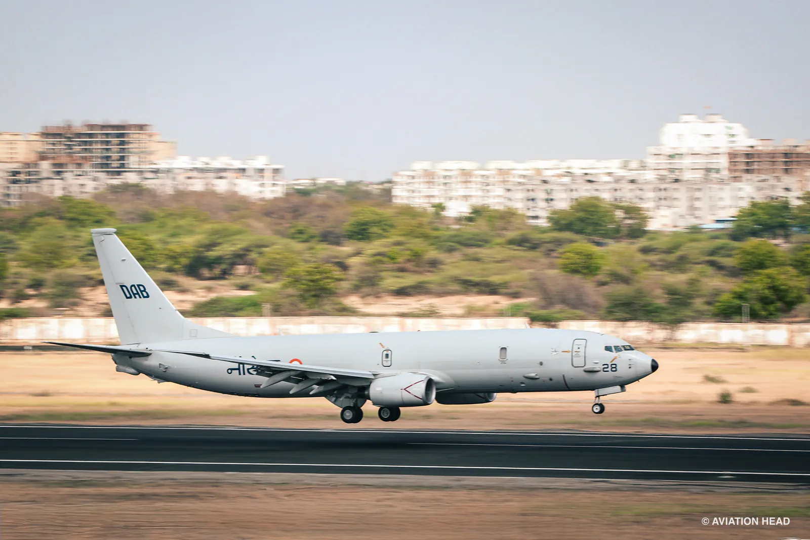 Boeing P-8I Poseidon photographed by Rushikesh Pardeshi