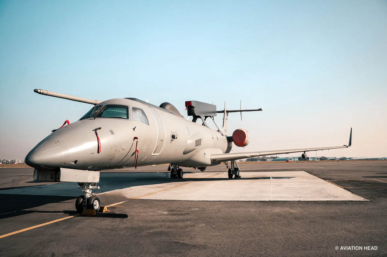 DRDO AEW&C NETRA photographed by Rushikesh Pardeshi