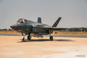 F-35A Lightning II photographed by Rushikesh Pardeshi, 2025-02-14