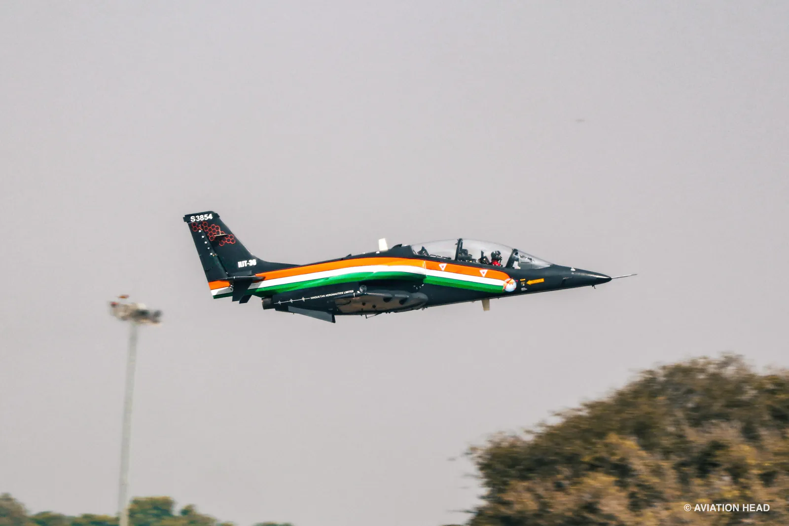 HAL HJT-36 photographed by Rushikesh Pardeshi