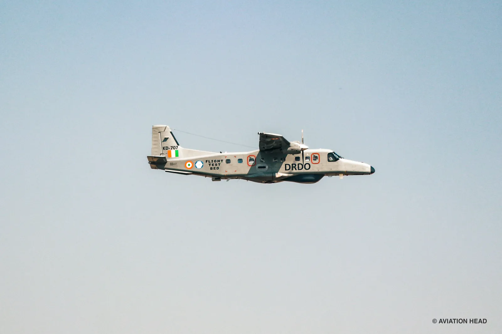 DRDO Dornier 228 photographed by Rushikesh Pardeshi