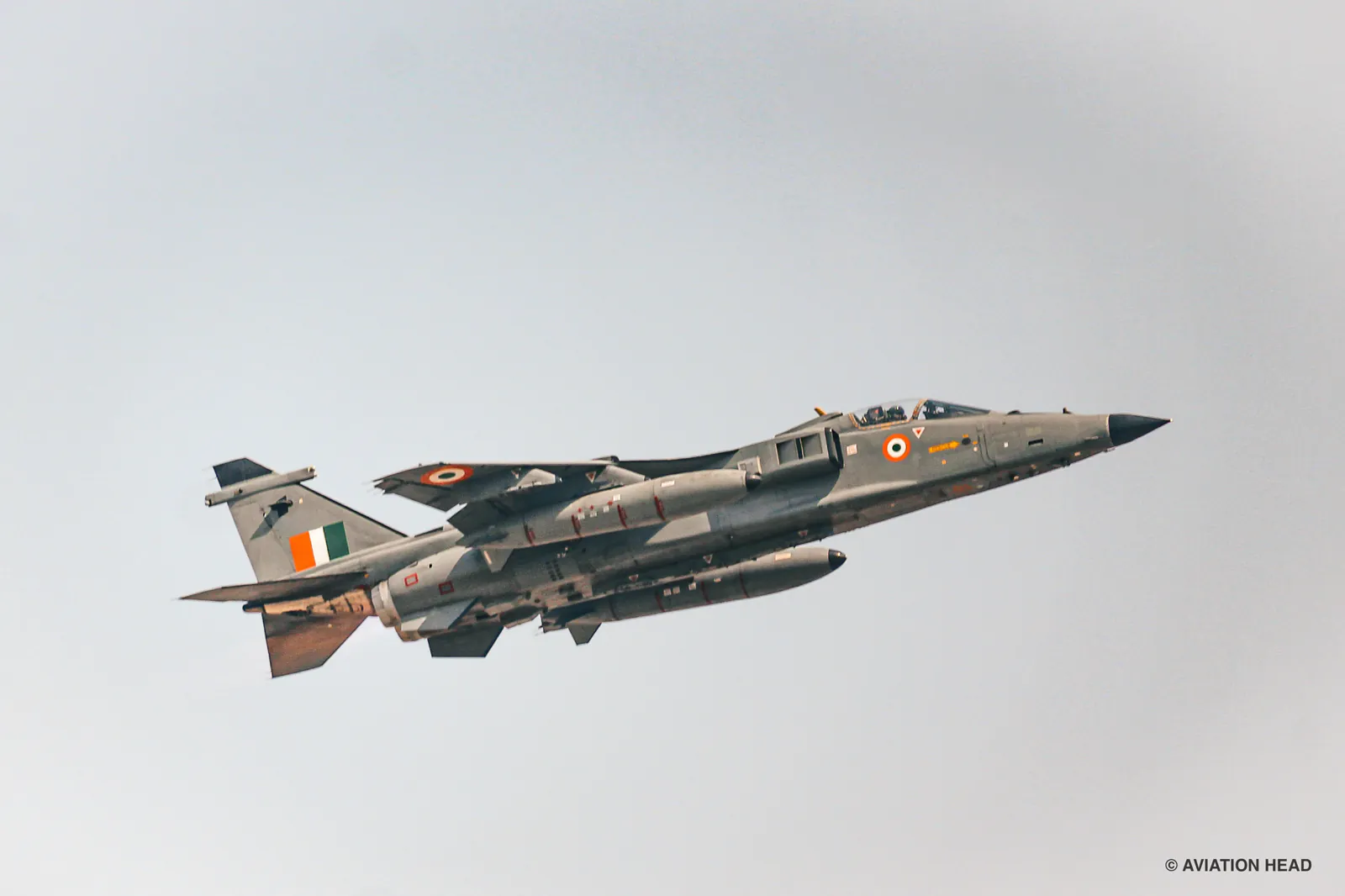 SEPECAT Jaguar photographed by Rushikesh Pardeshi